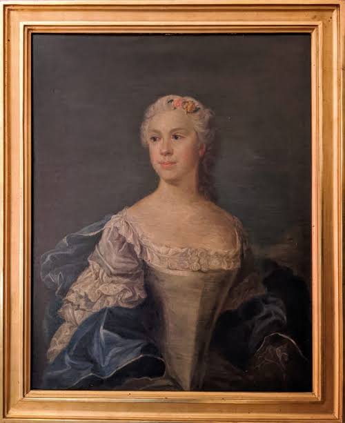 Oljemålning av Margareta Ottiliana Cronstedt